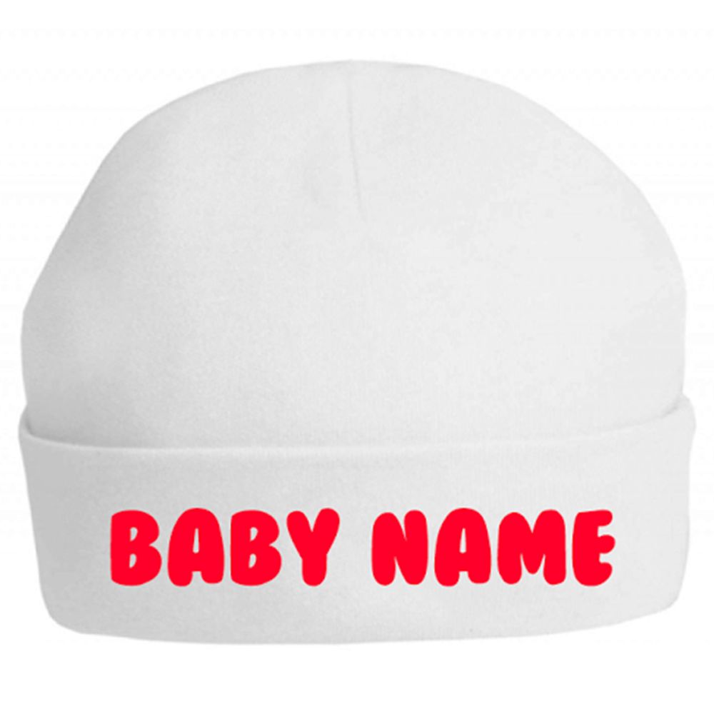 Personalised cheap baby beanie